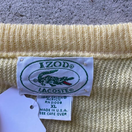 USA製 IZODアクリルニット