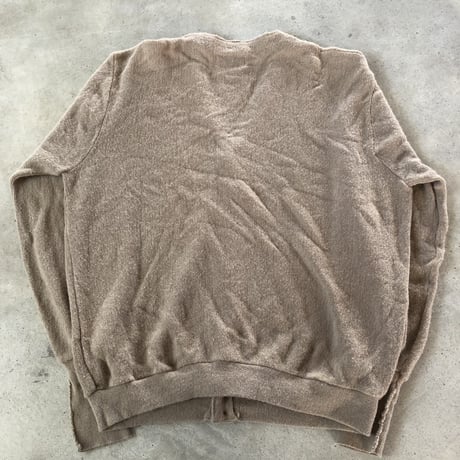 LACOSTEアクリルニットカーディガン
