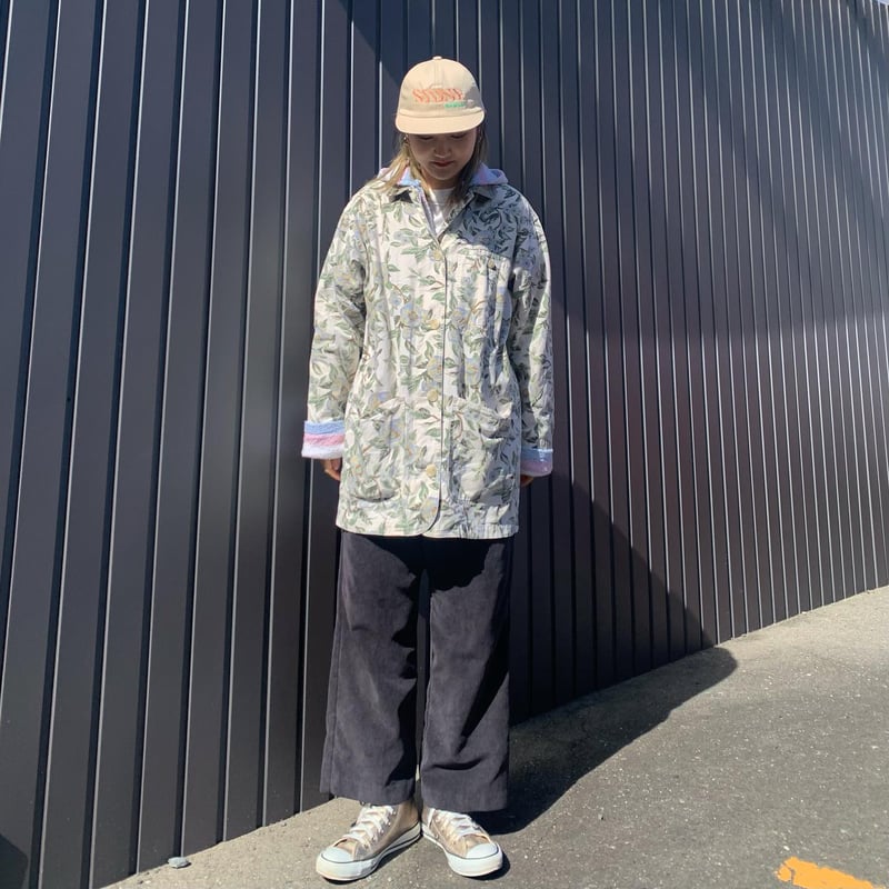 Eddie Bauer花柄カバーオール | CUSTOM FEVER