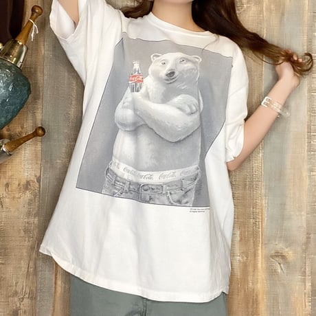 95年USA製ポーラーベアコカ・コーラTシャツ