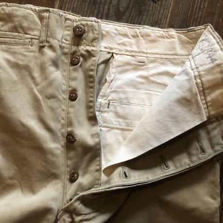 Vintage U.S.ARMY M-45 Chino Trousers