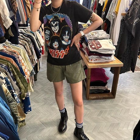 03-04年KISS世界征服両面Tシャツ🌏⚡️