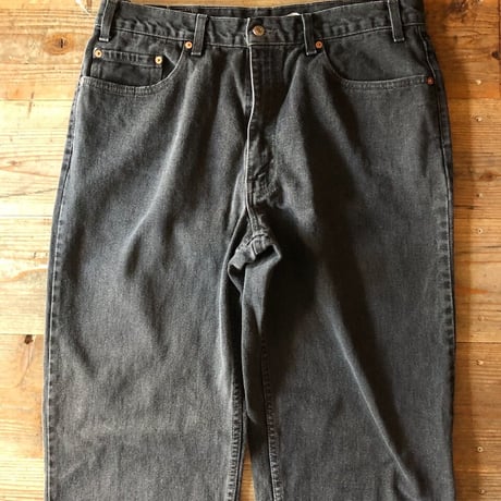 カナダ製Levi's550 RELAXED FIT W38×L32 ブラック