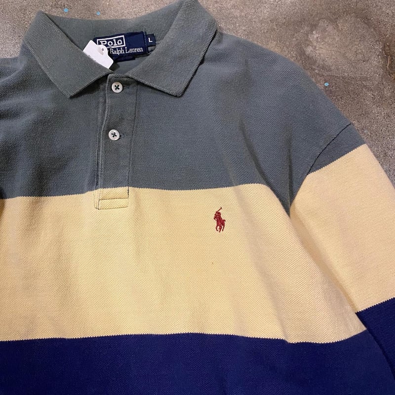 USA製 POLO RALPH LAURENラガーシャツ POLO RALPH LAUREN ポロ ラルフローレン ラガーシャツ メンズ
