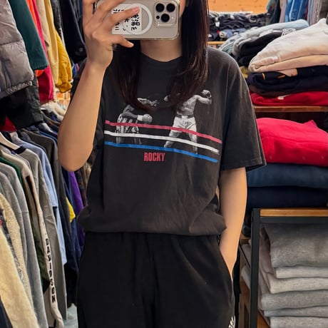 ROCKY プリントTシャツ