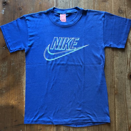 〜90's 銀タグ NIKE プリントTシャツ M