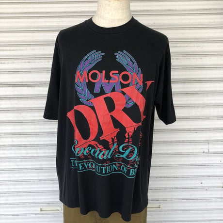80's-90's MOLSON DRY BEER Tシャツ🍺