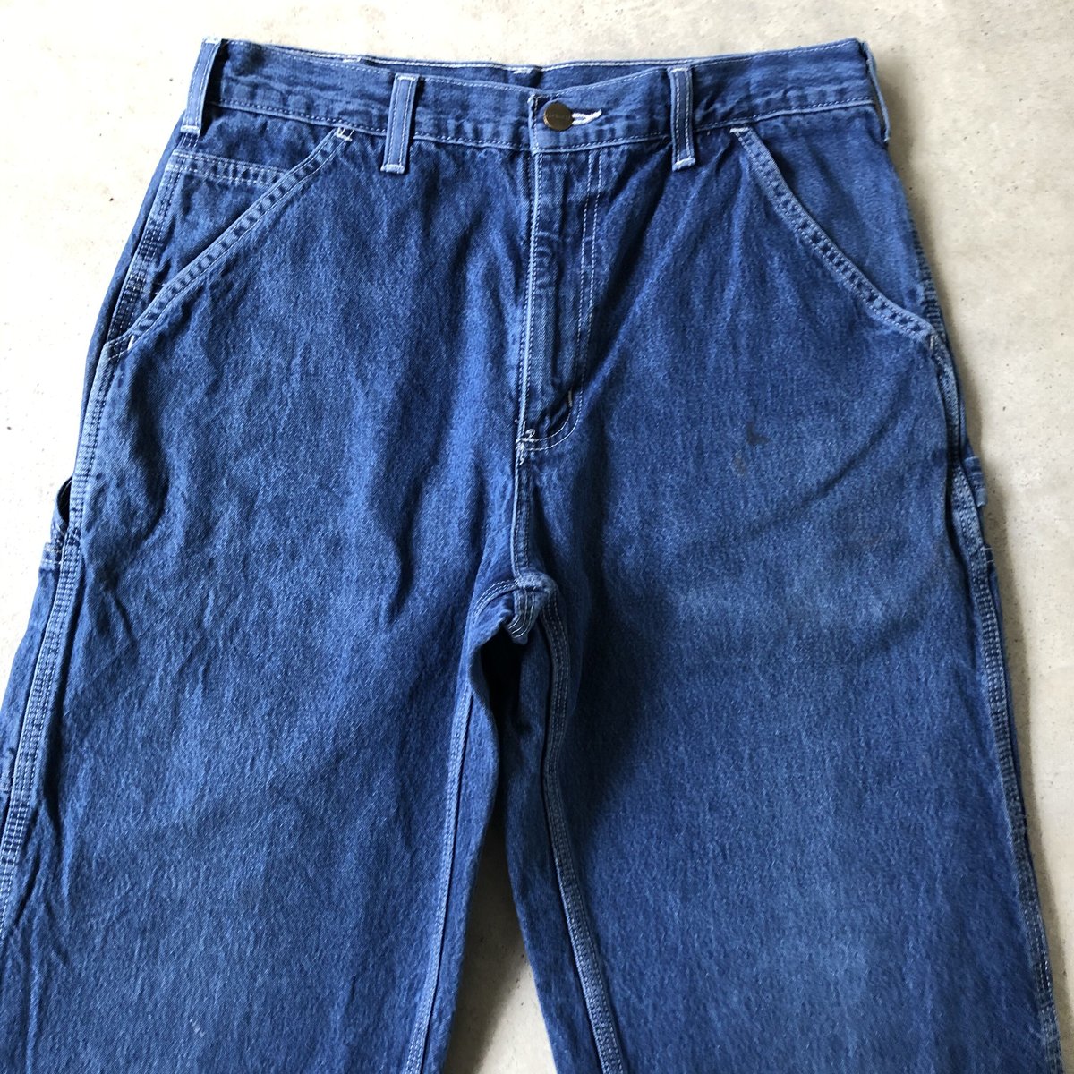 【美品】 Carhartt カーハート デニムペインターパンツ W32 L32 00s メキシコ製 carharttカーハート デニム ペインターパンツ