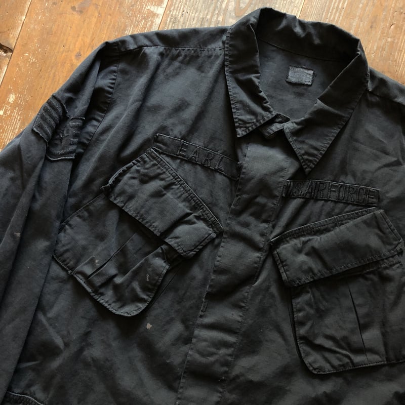 MILITARY / 60s/ショートパンツ/ジャングルファティーグ/4th/黒染め/BLK/無地 後染めブラックMilitary 60's COAT MAN'S COMBAT TROPICAL
