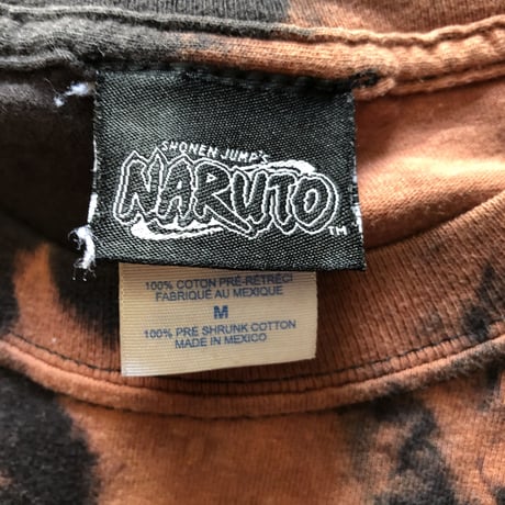 2002 NARUTO アニメTシャツ