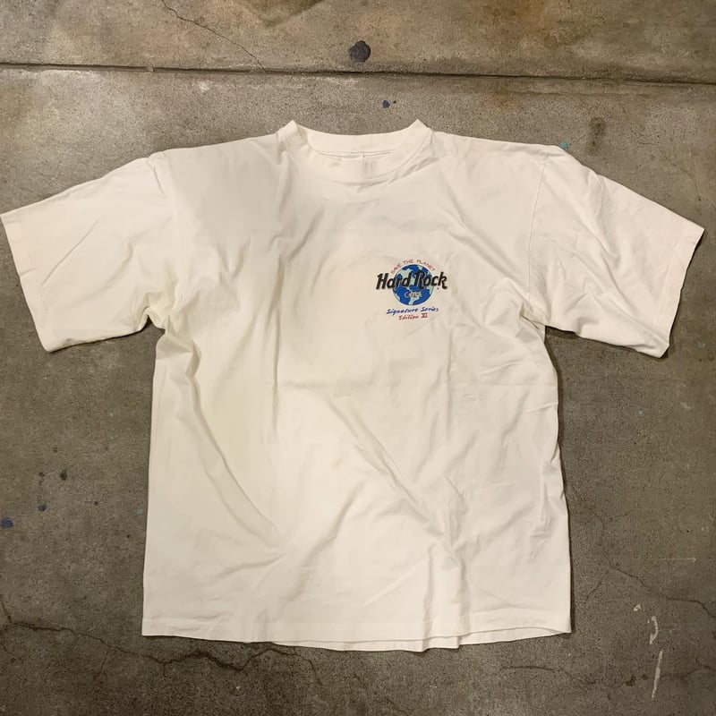95年製Hard Rock cafe 両面プリントTシャツ | CUSTOM FEVER