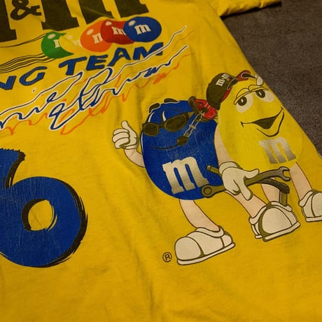 ｍ＆ｍ’ｓカーレース両面プリントTシャツ