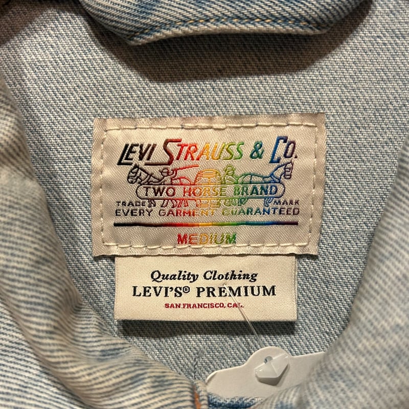 リーバイス（Levi's） ワッペン ジャケット デニム - メルカリ