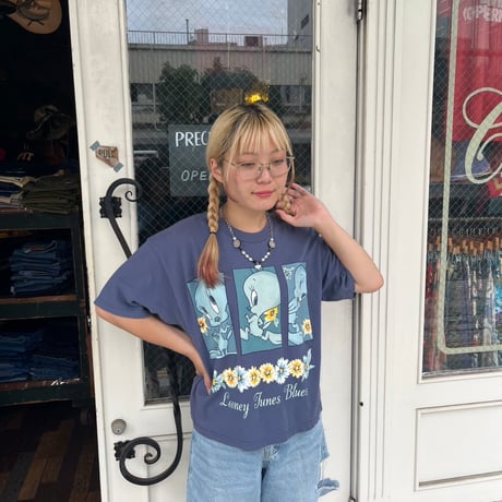 トゥイーティー　プリントTシャツ