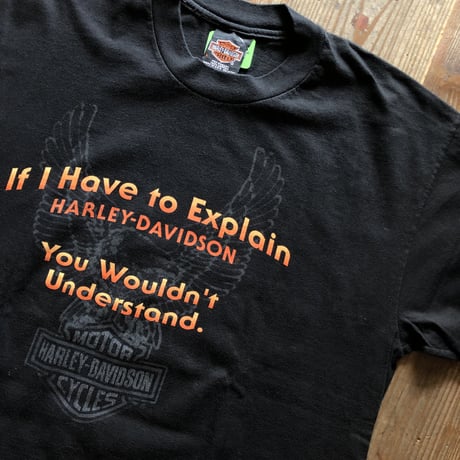 USA製 1998 HARLEY DAVIDSON プリントTシャツ