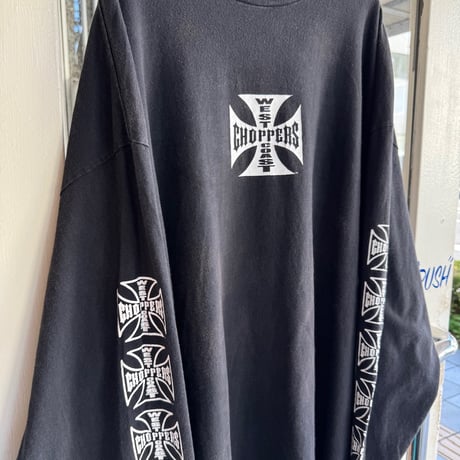 WEST COAST CHOPPERS 袖プリントロンT