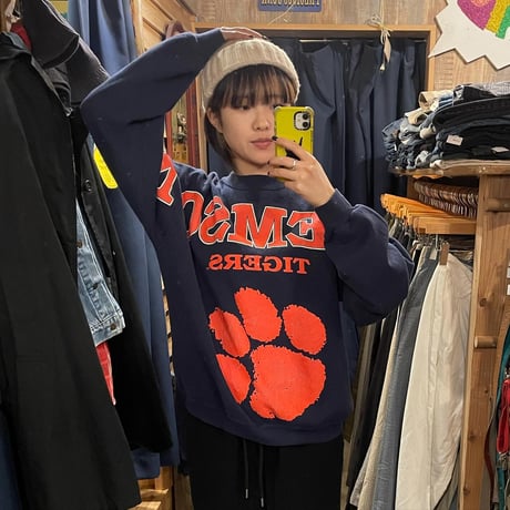 CLEMSON tigersスウェット