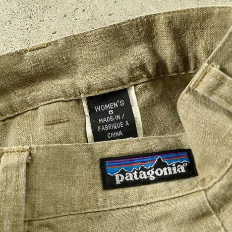 Patagonia麻ショーツ