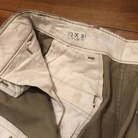 ②Vintage U.S.ARMY M-45 Chino Trousers