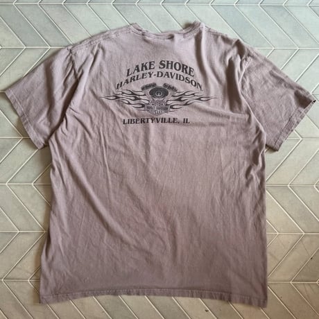 Harley-Davidson スカルデザインTシャツ