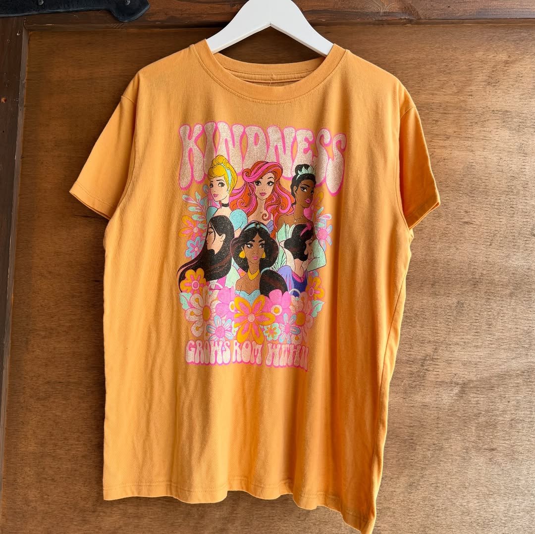 シェリーメイ用Tシャツ★ディズニープリンセス★ピンク★ビルドアベア Build-A-Bear Workshop/ビルドアベアワークショップ・ぬいぐるみ