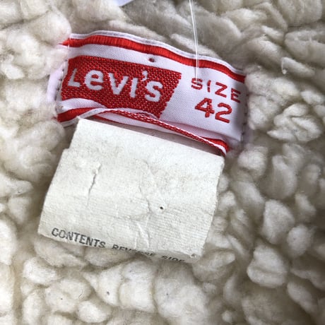 70's USA製 Levi's コーデュロイボアジャケット