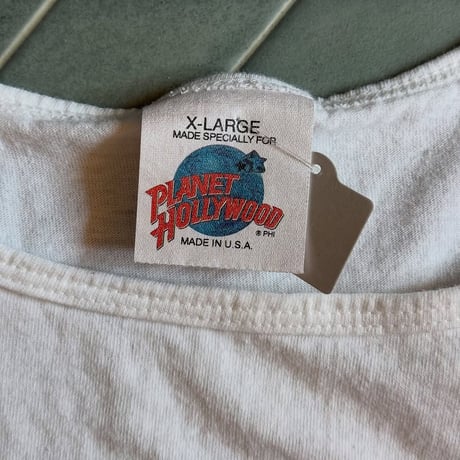90s USA製 PLANET HOLLYWOOD タンクトップ