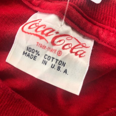 90's USA製 Coca Cola プリントTシャツ  XL