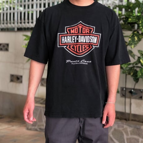 HARLEY DAVIDSON プリントT
