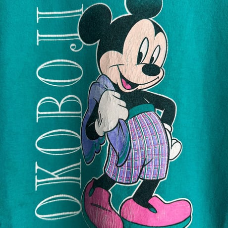 90年代USA製ミッキープリントTシャツ