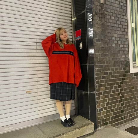 GAP Vネックフリースプルオーバー