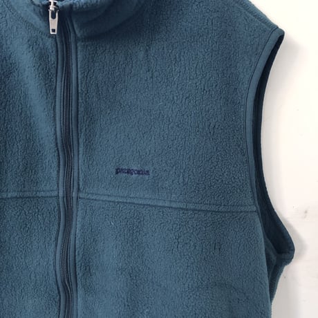 USA製PATAGONIA シンチラフリースベスト緑