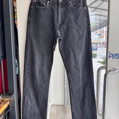 90's USA製 Levi's505  W30×L30 ブラック