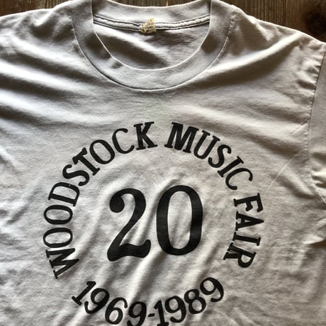 1989 ウッドストック 20周年記念Tシャツ