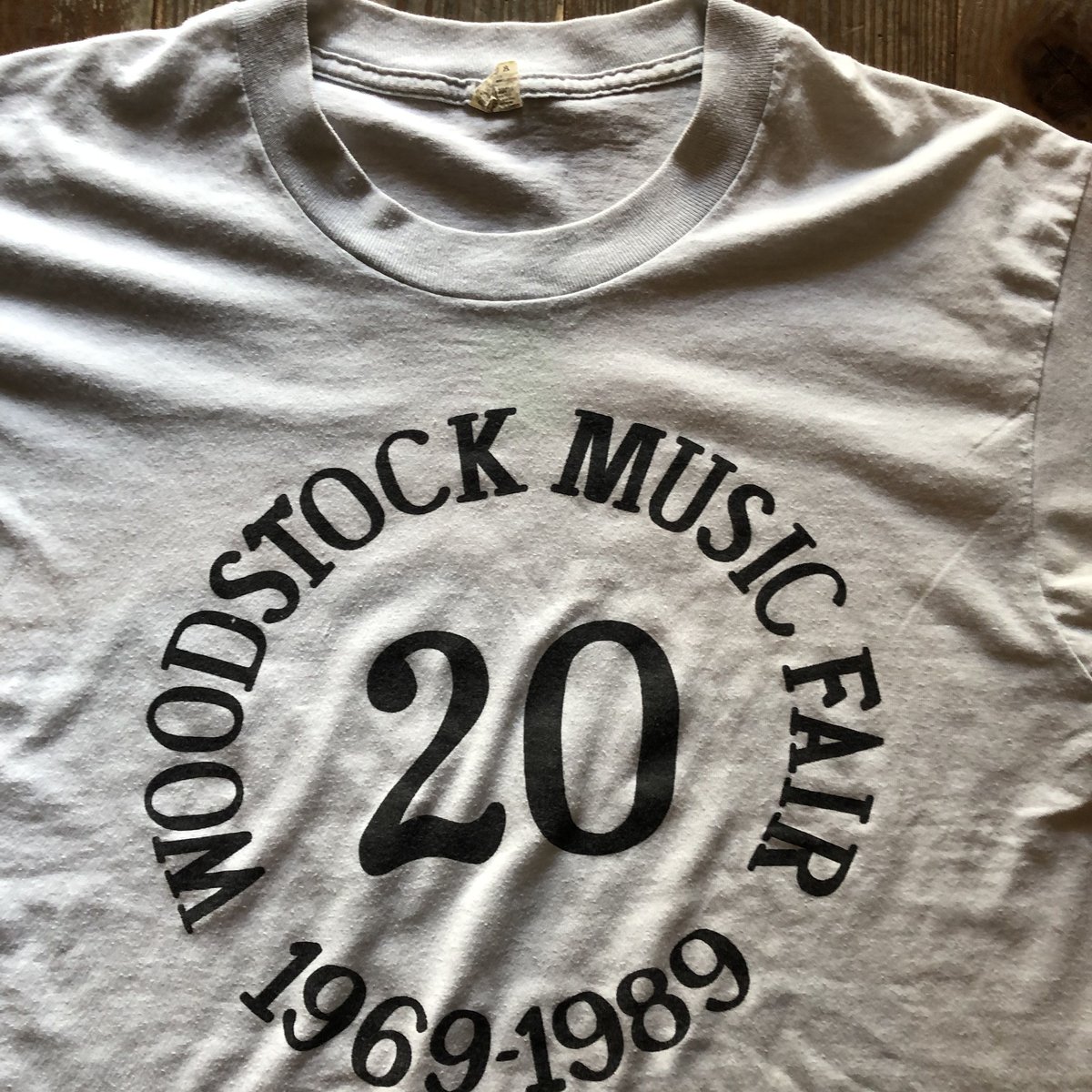 1989 ウッドストック 20周年記念Tシャツ | CUSTOM FEVER