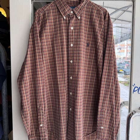 Ralph Lauren チェックシャツ 〝CLASSIC FIT〟 L