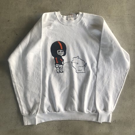 〜90's シカゴベアーズ プリントスウェット