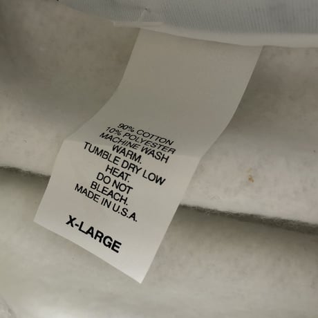 USA製 両面プリントフーディ XL