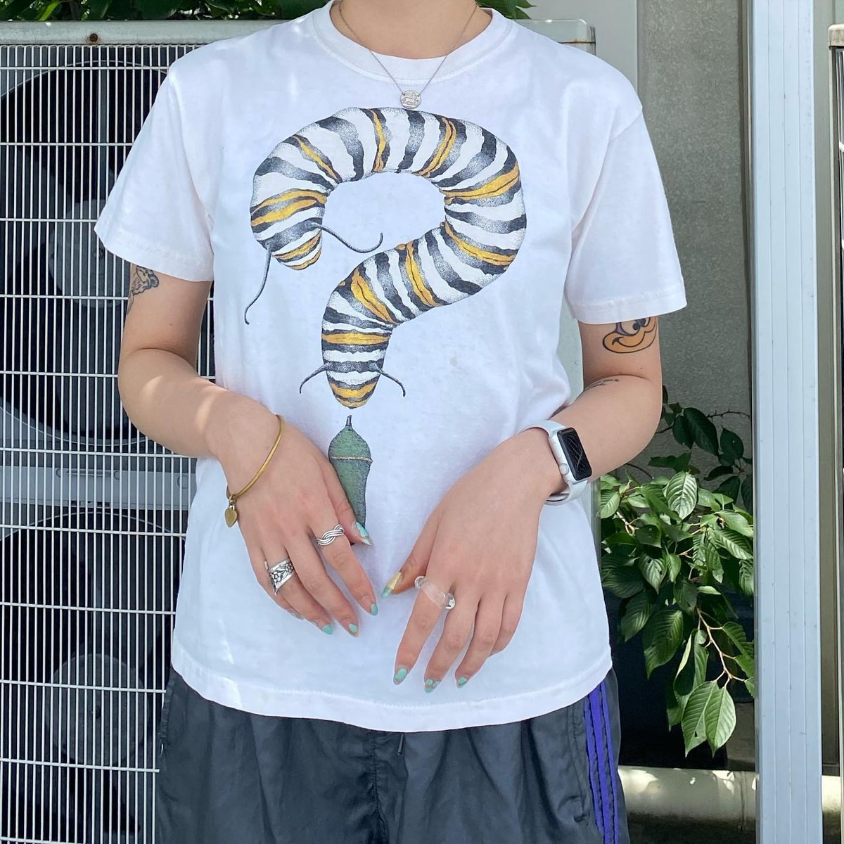90's Diana Dee TylerアートTシャツ USA製 90s USA製Diana Dee Tyler アートTシャツ シングルステッチ