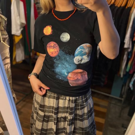USA製 惑星プリントTシャツ
