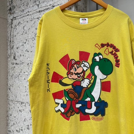 スーパーマリオ　プリントTシャツ