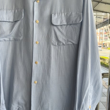Ralph Lauren レーヨン開襟シャツL