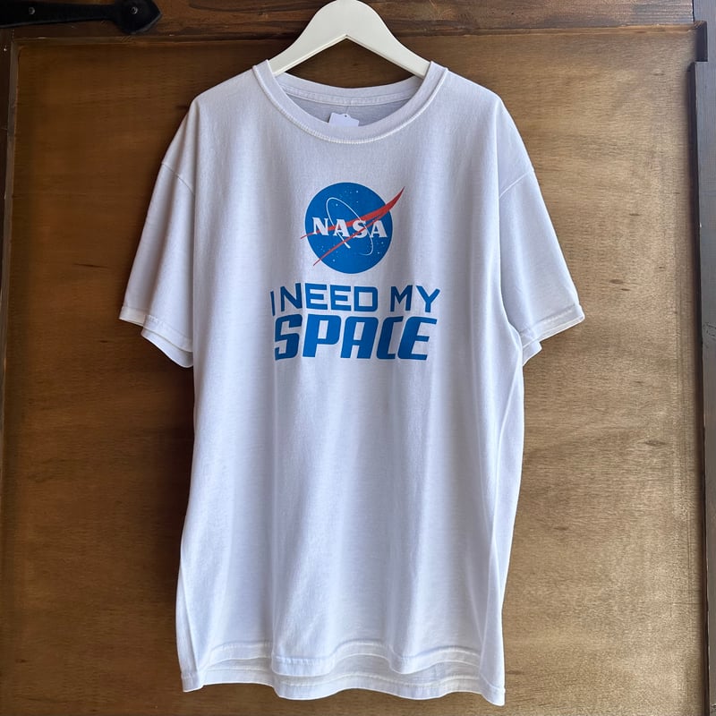 akademiks Tシャツ シャツ L USA NASA 宇宙 ロゴ プリント X-girl×NASAのTシャツ - 宇宙飛行士やNASAマークプリント、“宇宙服