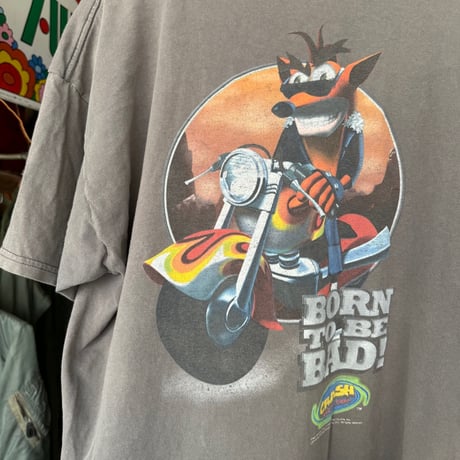 90's CRASH BANDICOOT Tシャツ  XL
