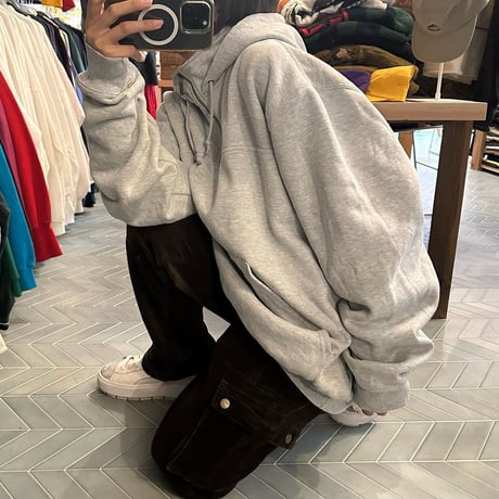 carhartt ハーフジップトレーナー