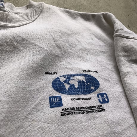 〜90's USA製プリントスウェット XXL