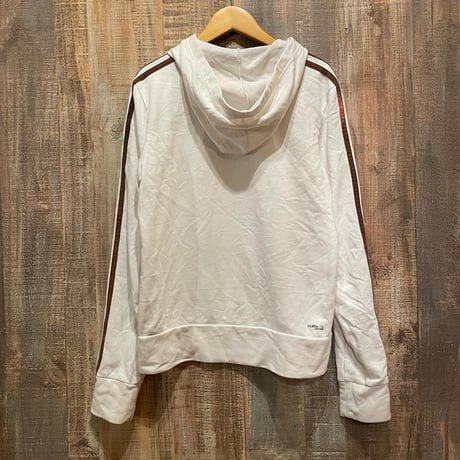 adidas サイドラインジップフーディー
