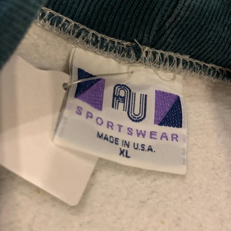 USA製オオカミ重ね着風スウェット