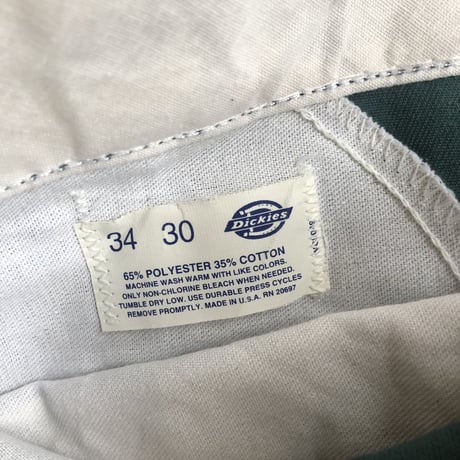 USA製 ディッキーズ ワークパンツW34L30