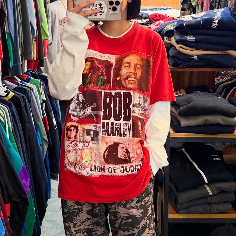 ボブ・マーリー プリントTシャツ | CUSTOM FEVER